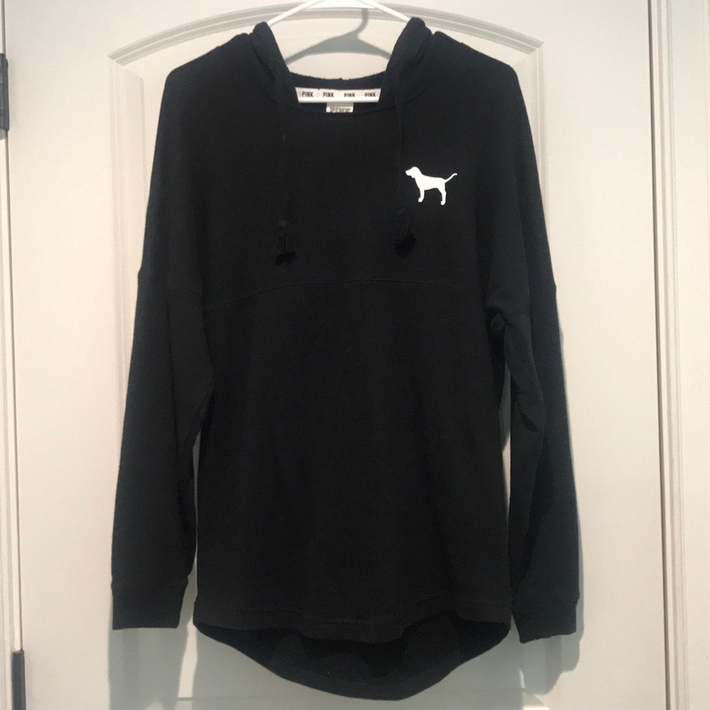 VS PINK black sweatshirt